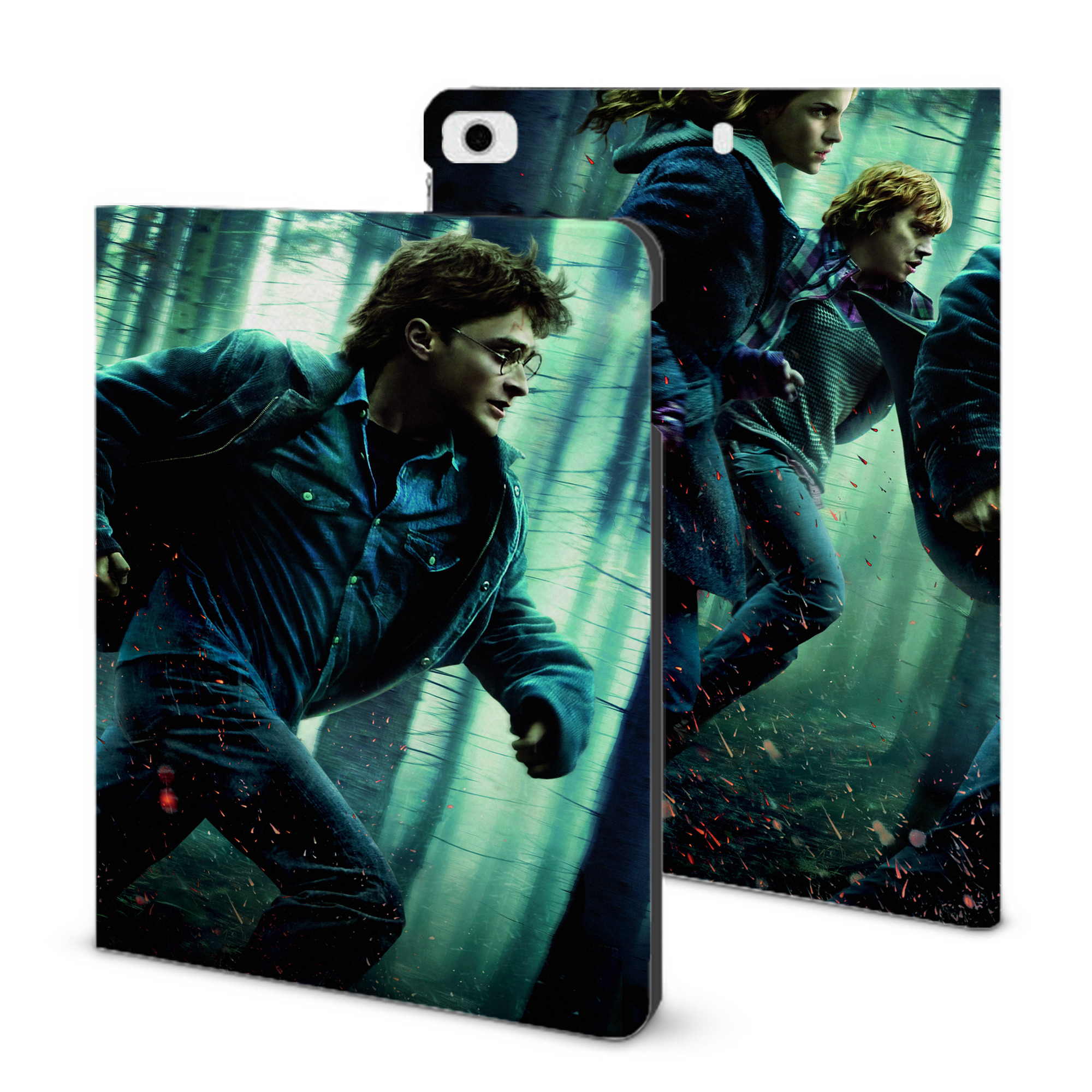 （画像用） Harry Potter ハリー・ポッターシリーズ IPad ケース ブック型 PUレザー TPU 耐衝撃 軽量 薄型 ペン収納なし 全面保護 IPad 各モデル対応